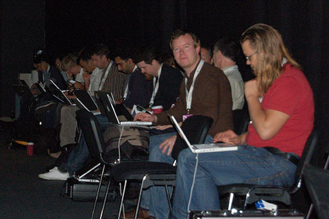 Liveblogging conferences for virtual attendance